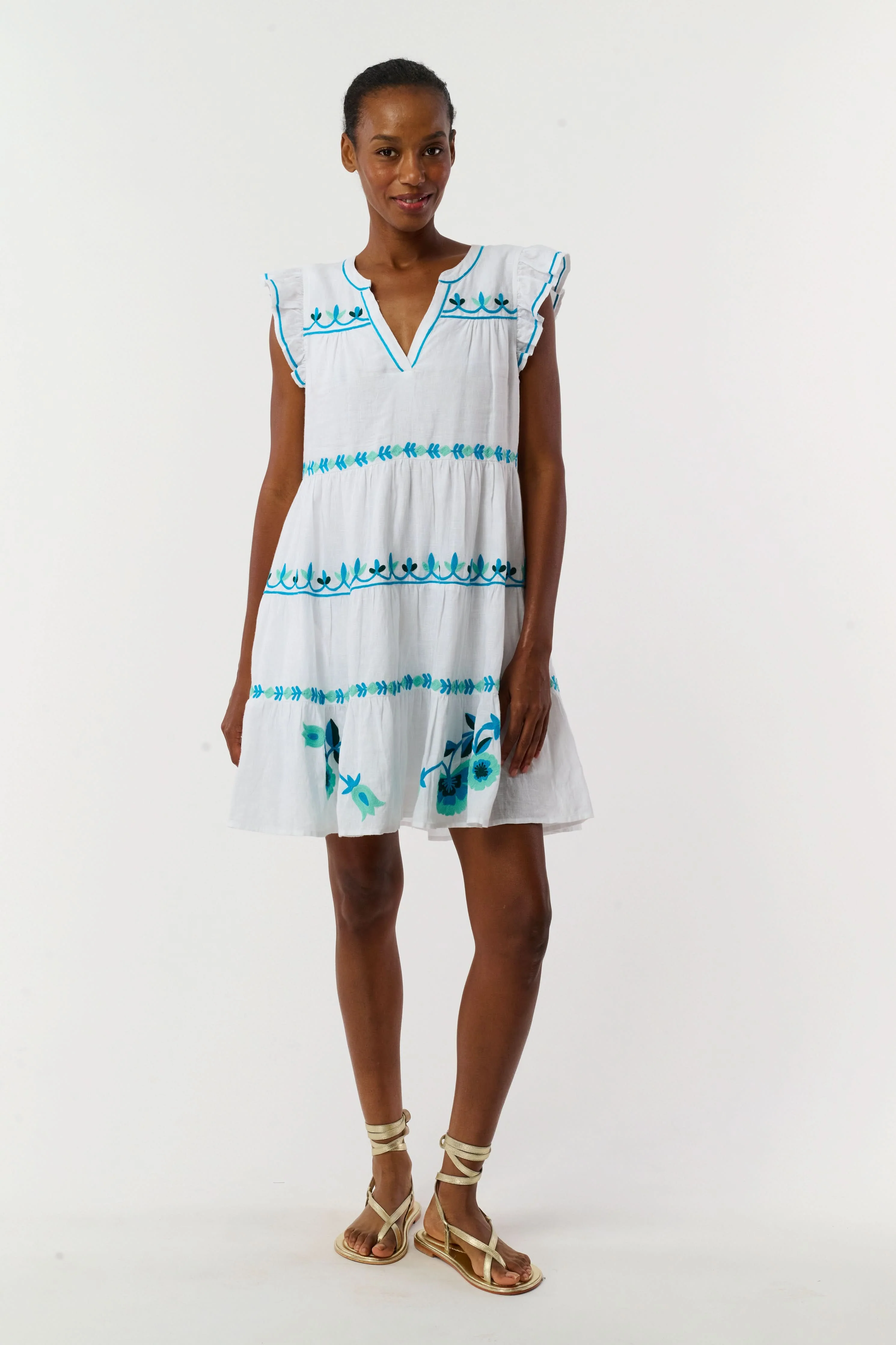 Avallon Embroidery Pippa Dress - Image 4