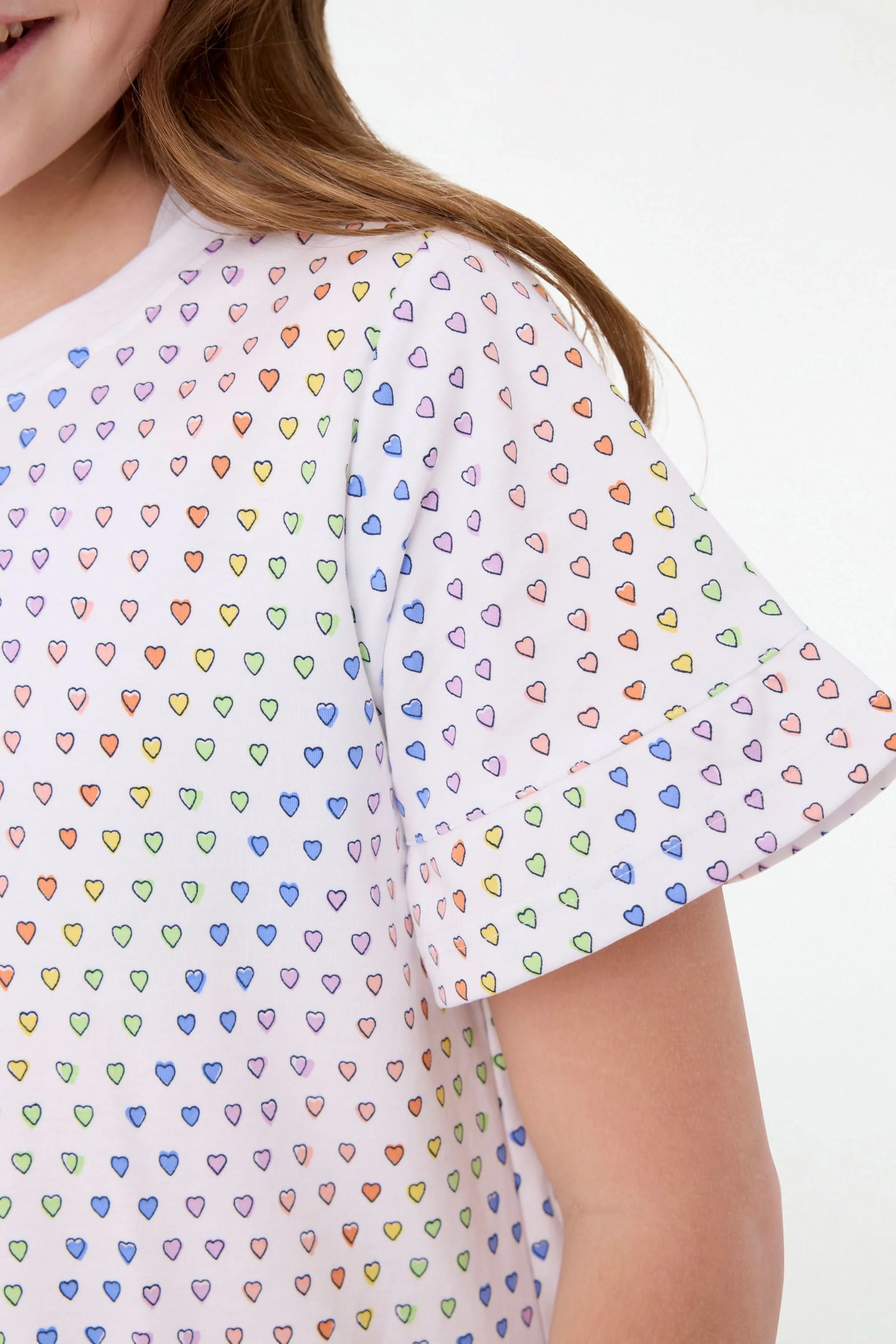 Girls Disco Hearts Esme Dress - Image 7