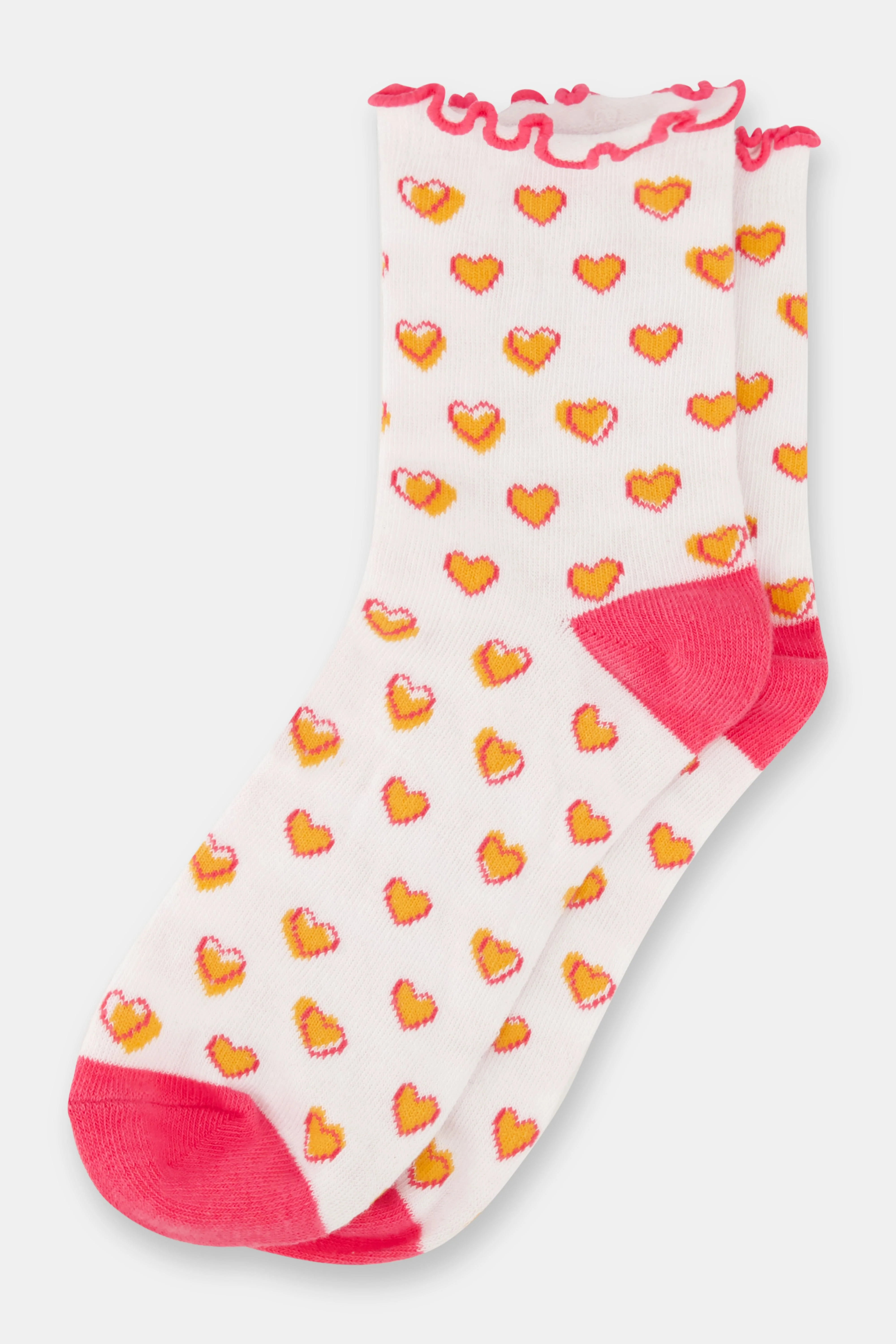 Hearts Ruffle Sock - Image 2