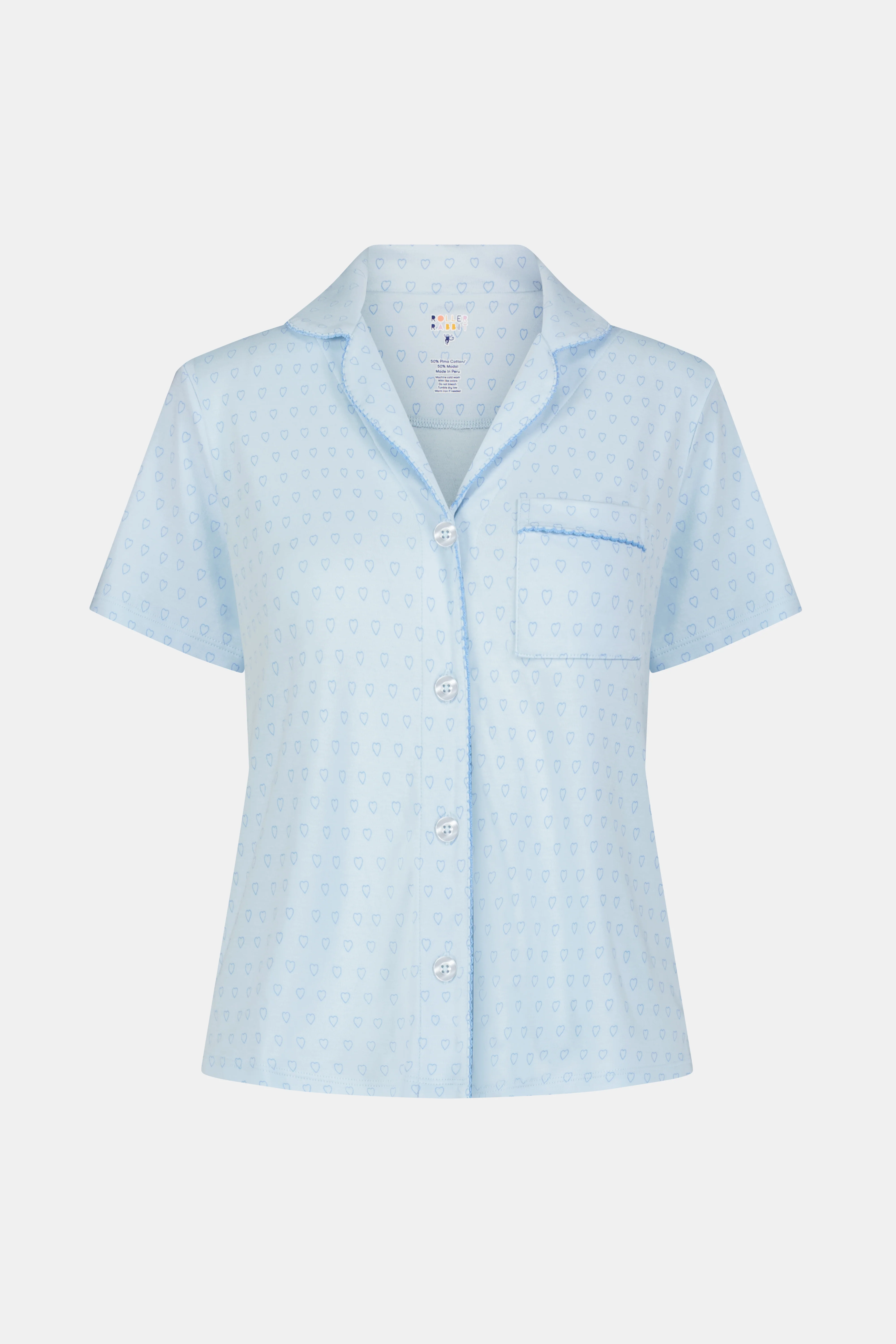 Hearts Tonal Wyatt Polo Pajamas - Image 8