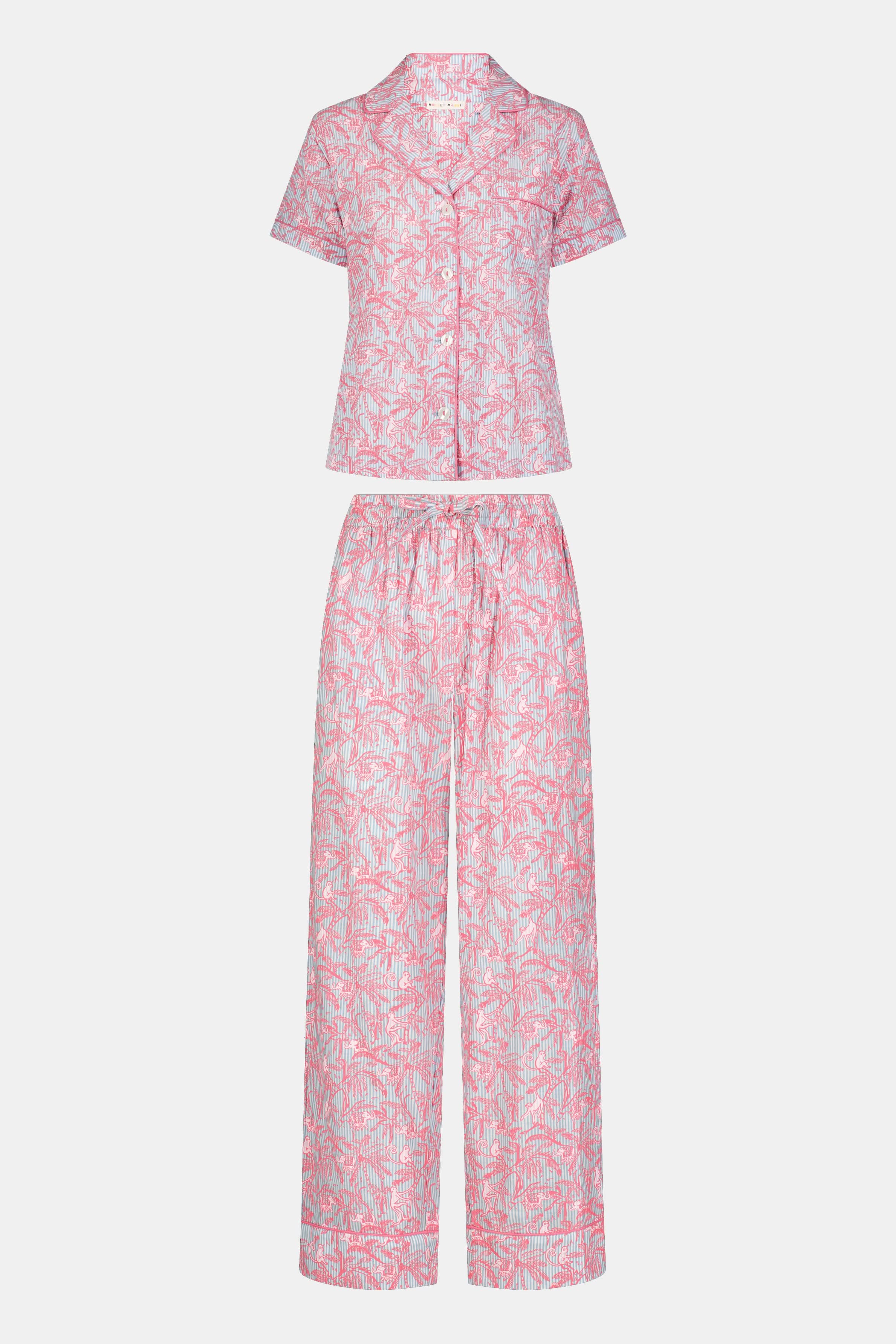 Jungle Toile Stripe Liza Set - Image 5