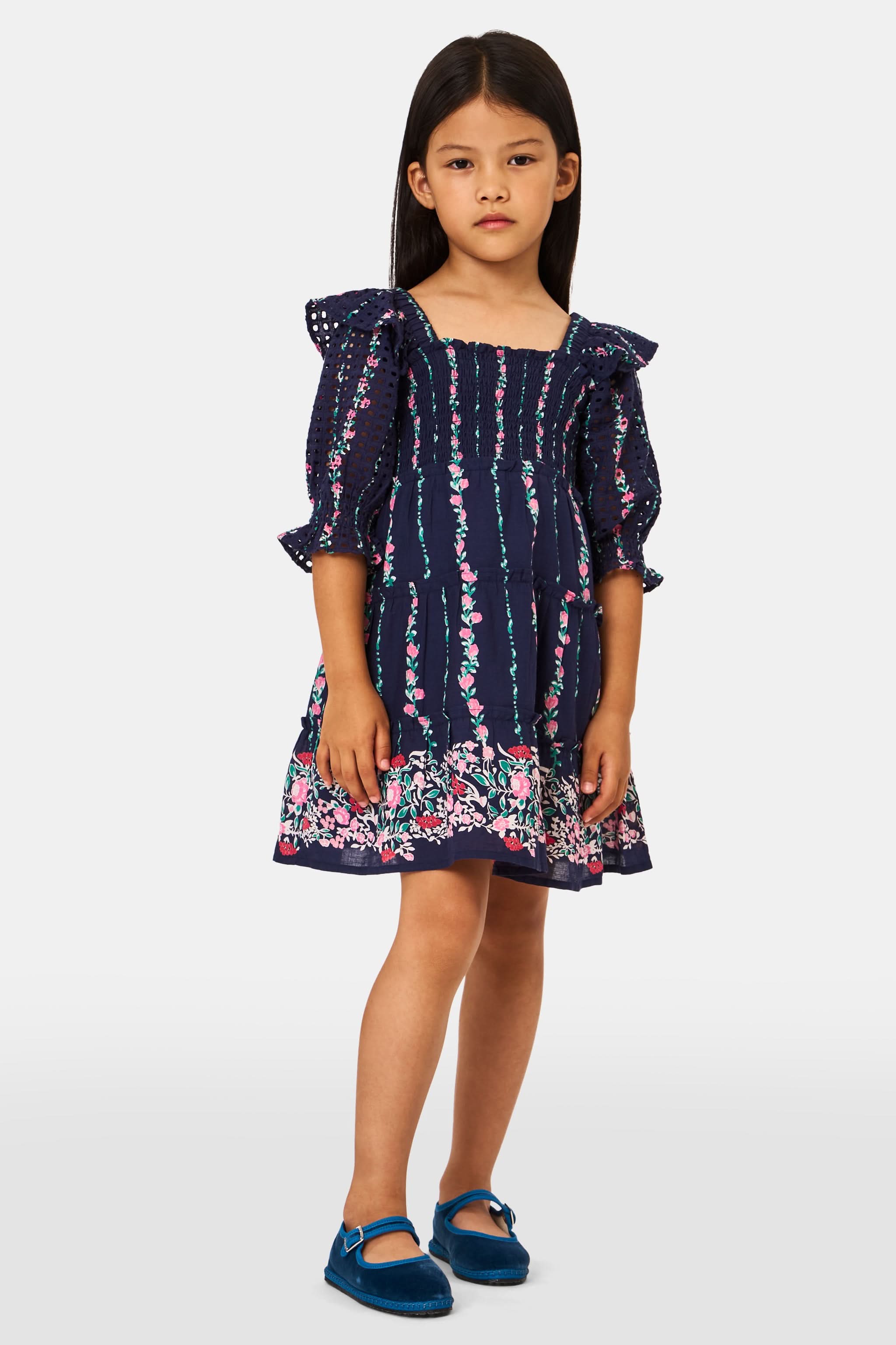 Kids Alba Eyelet Ciera Dress - Image 2