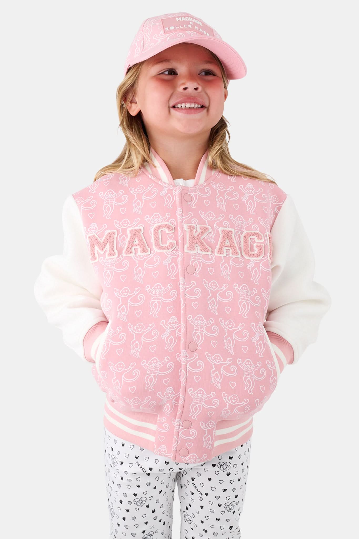 Kids Mackage Monkey Bomber Jacket - Image 3