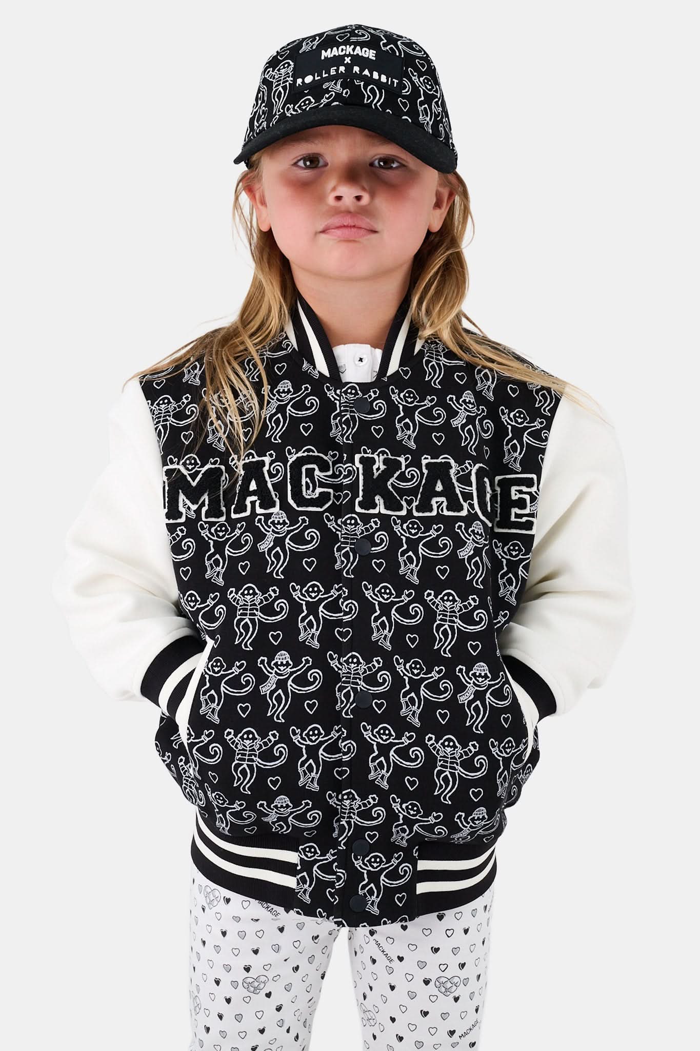 Kids Mackage Monkey Bomber Jacket - Image 3