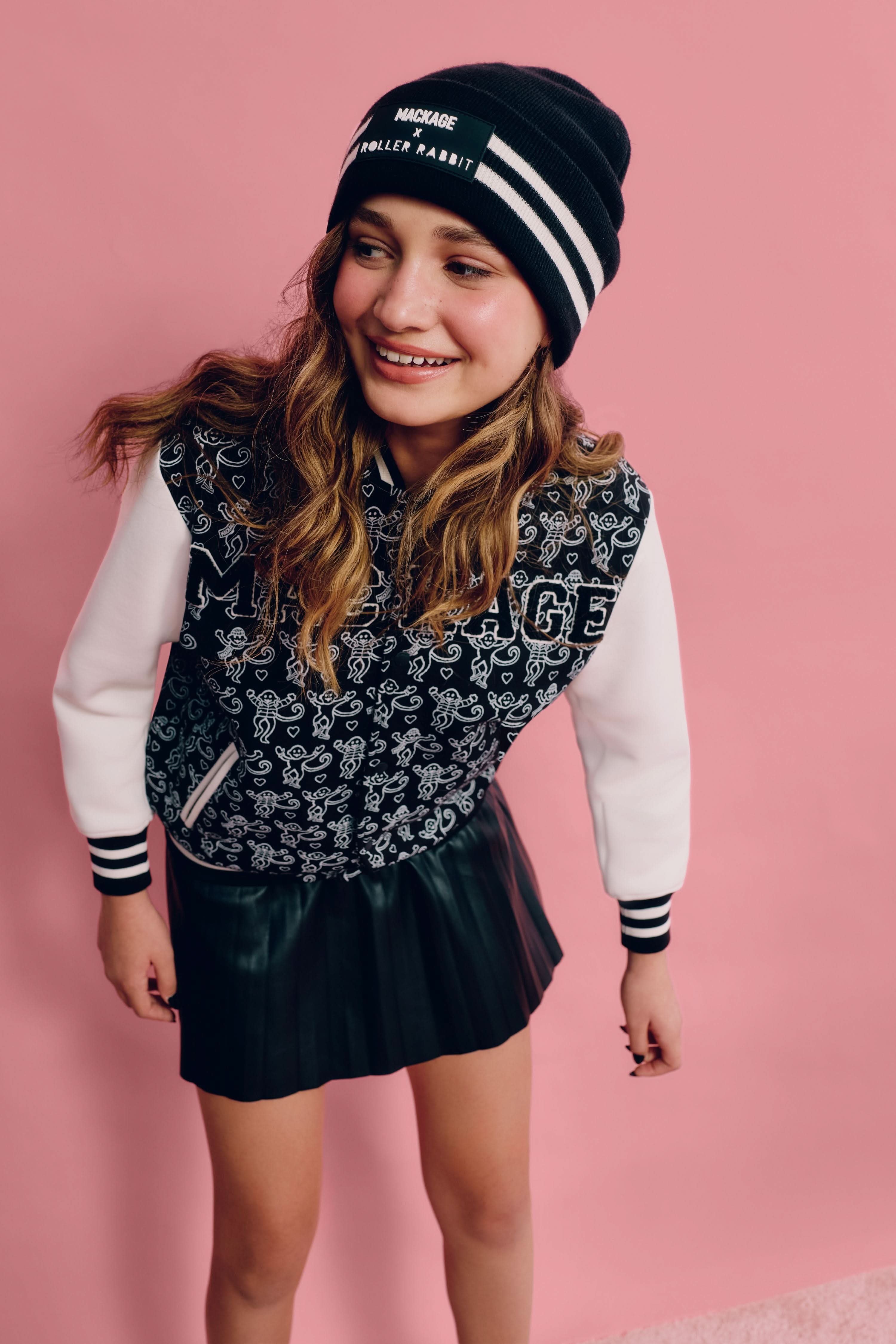 Kids Mackage Monkey Bomber Jacket - Image 5