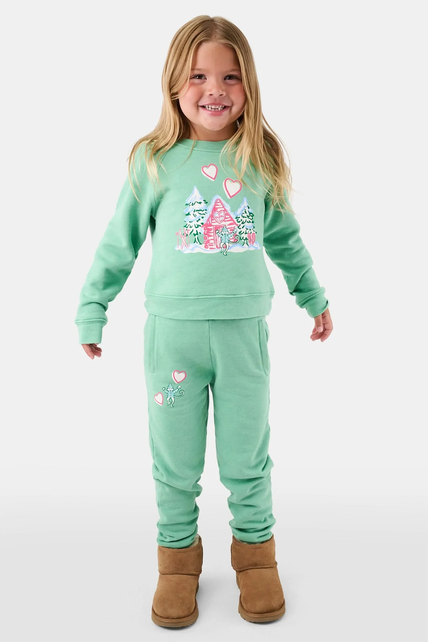 Kids Cozy Cabin Sweatpants - Image 3