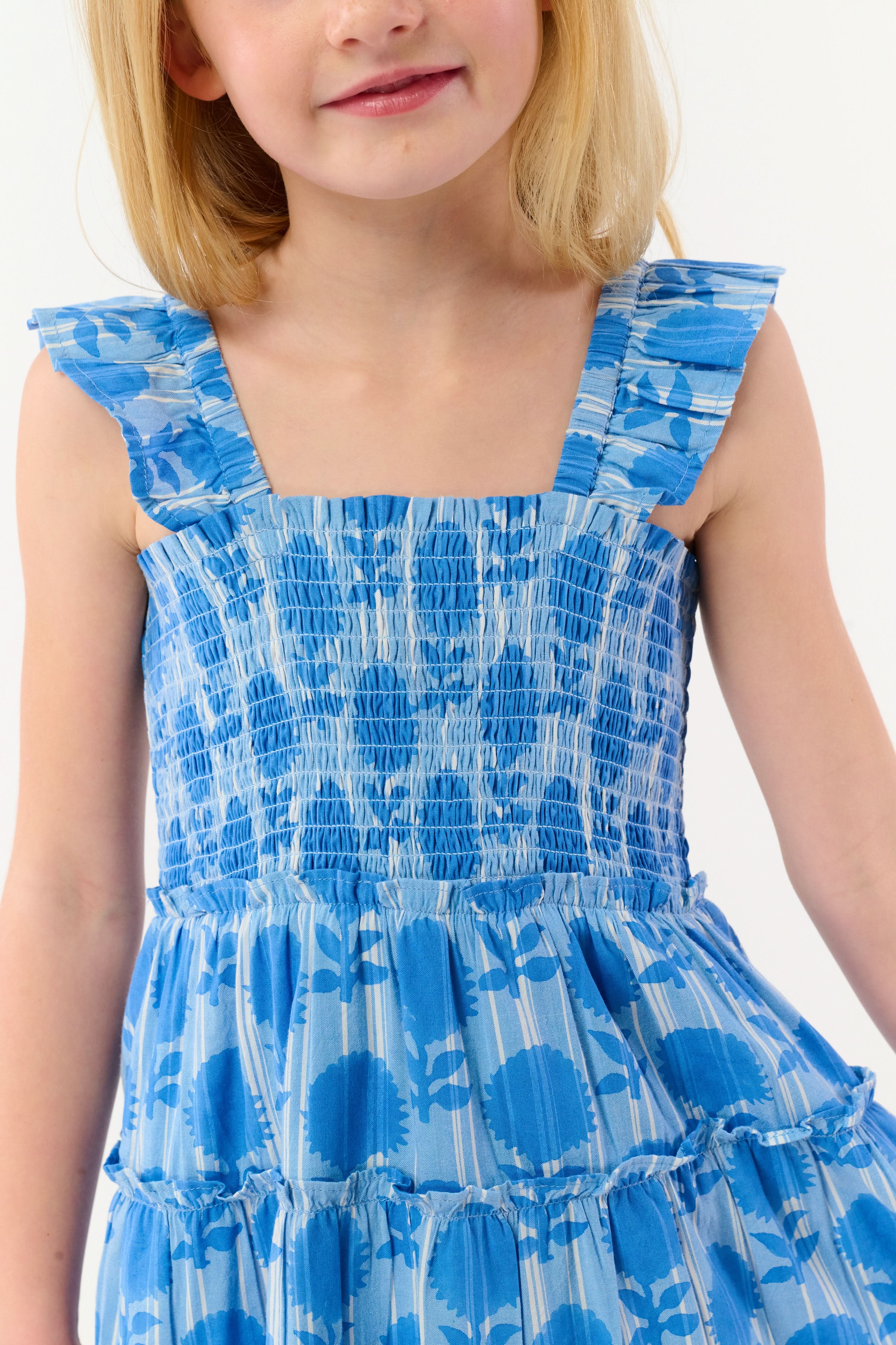 Kids Linna Floral Ceri Dress - Image 5