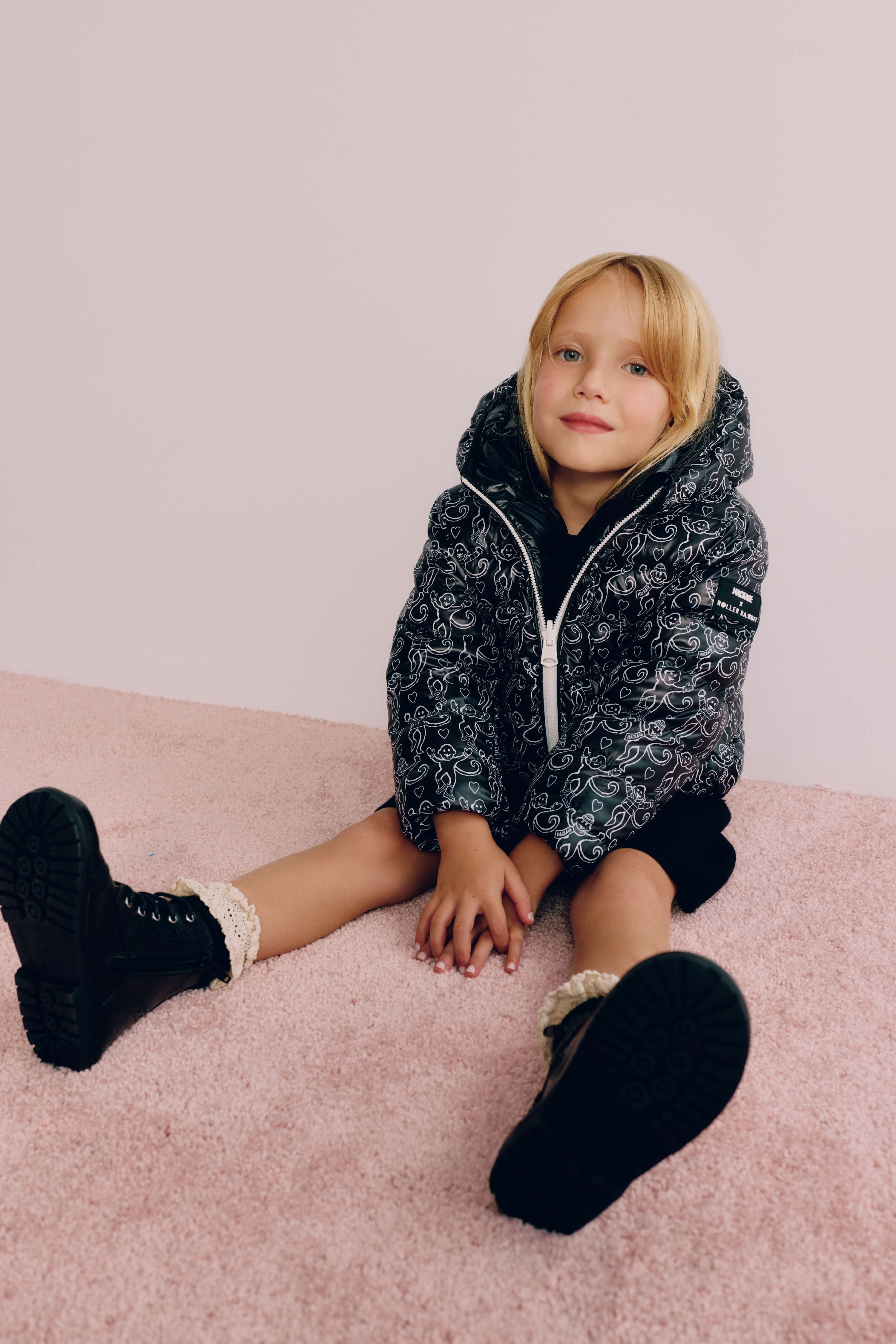 Kids Mackage Monkey Reversible Puffer