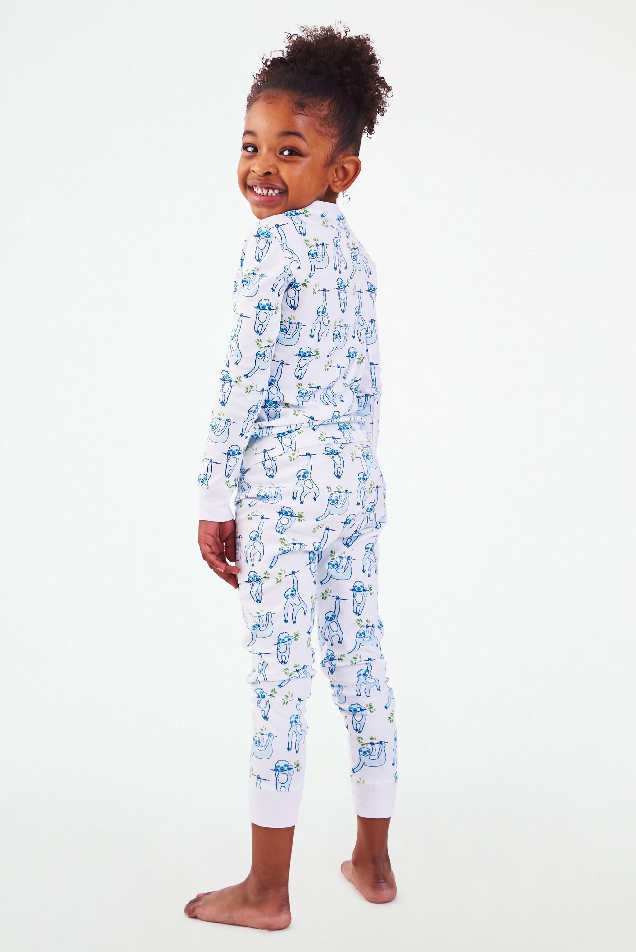 Kids Sleepy Sloth Pajamas - Image 4