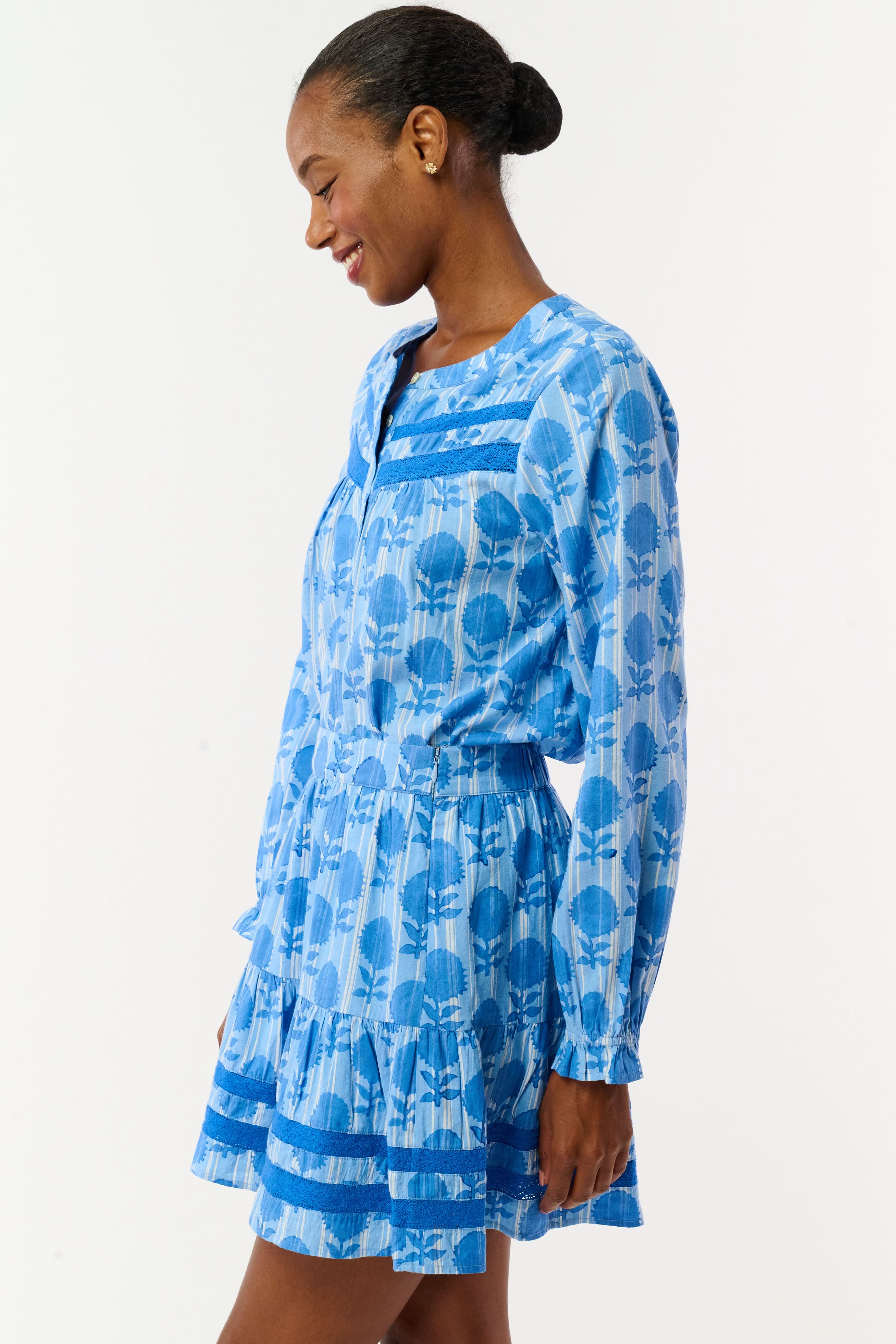 Linna Floral Fleet Skirt - Image 4