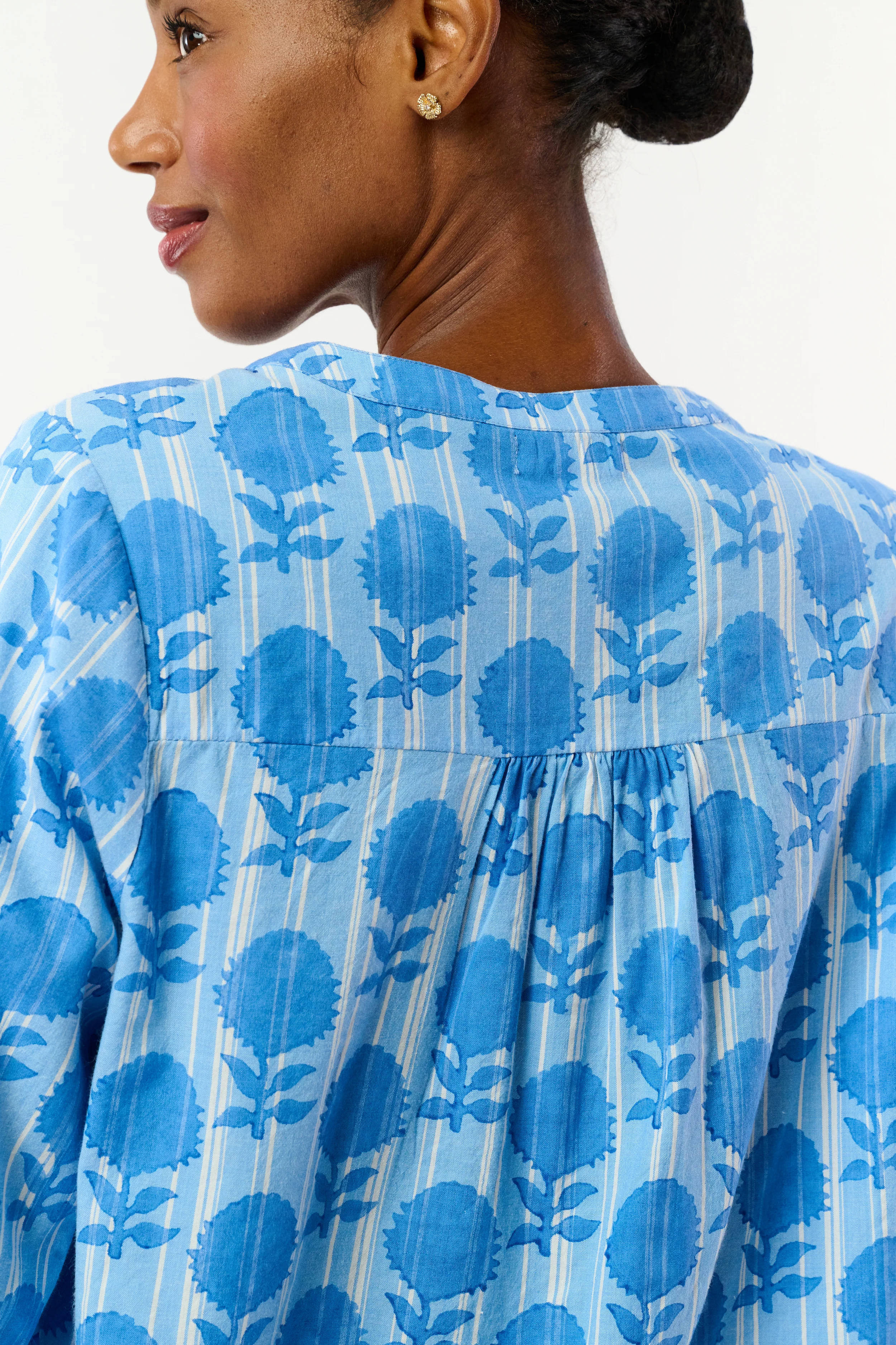 Linna Floral Jasper Top - Image 6