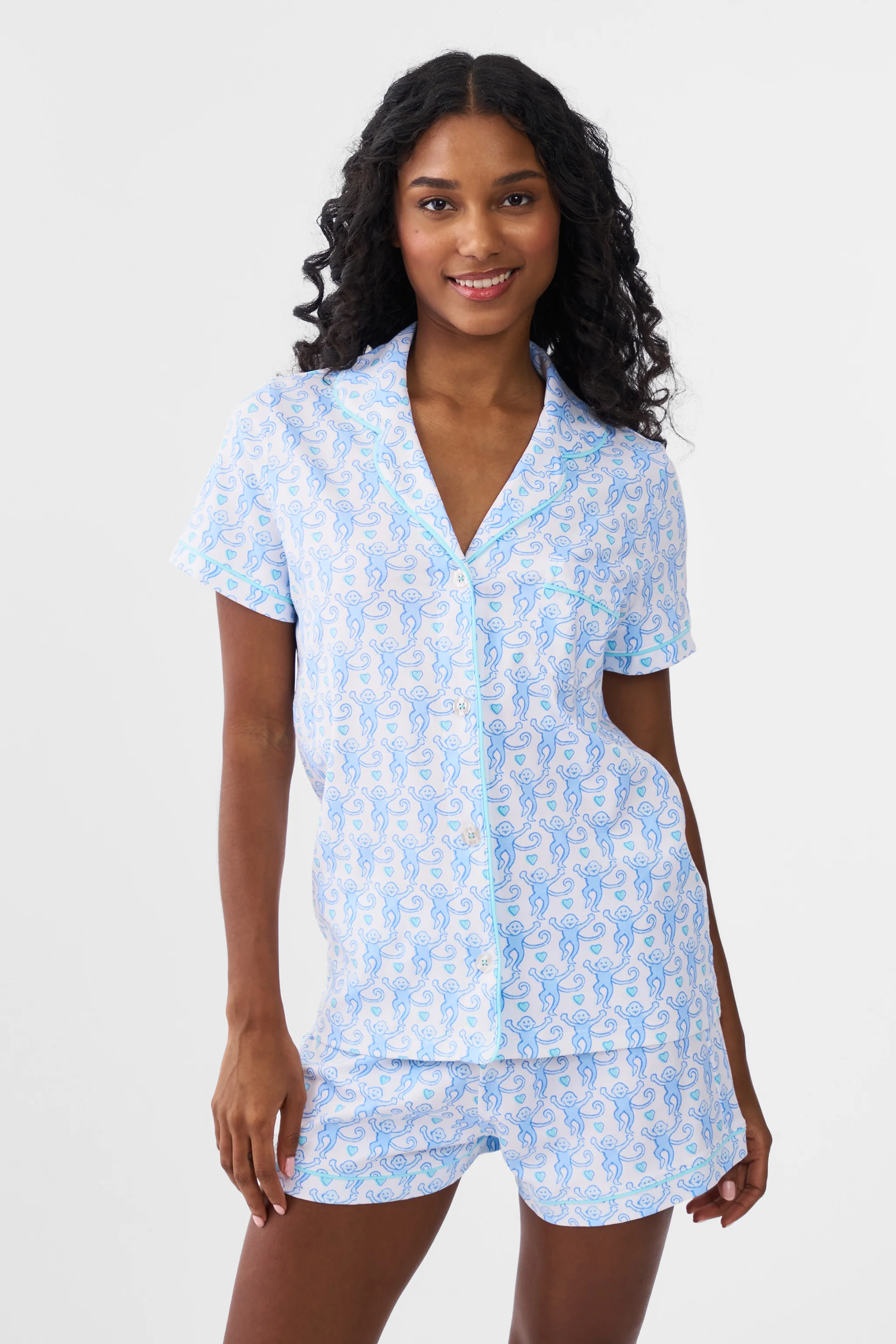Lovely Monkey Polo Pajamas - Image 3