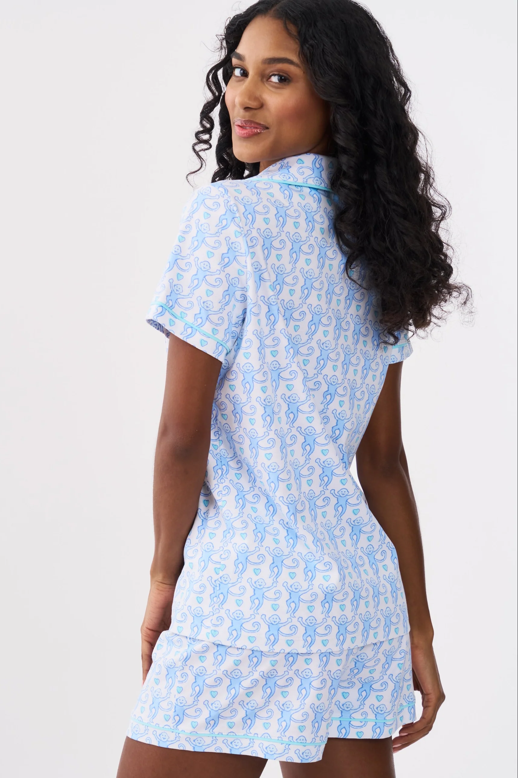 Lovely Monkey Polo Pajamas - Image 4