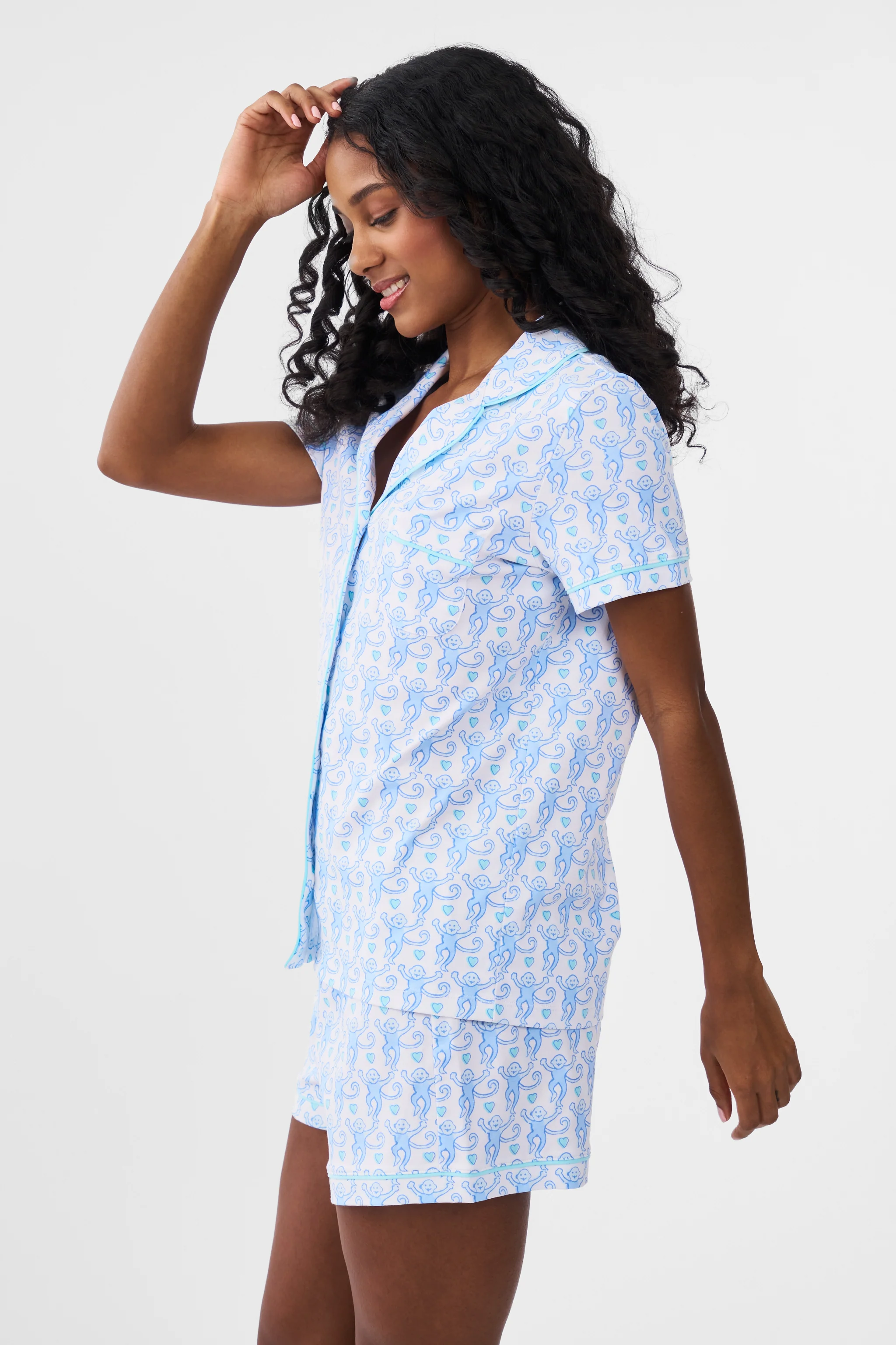 Lovely Monkey Polo Pajamas - Image 5