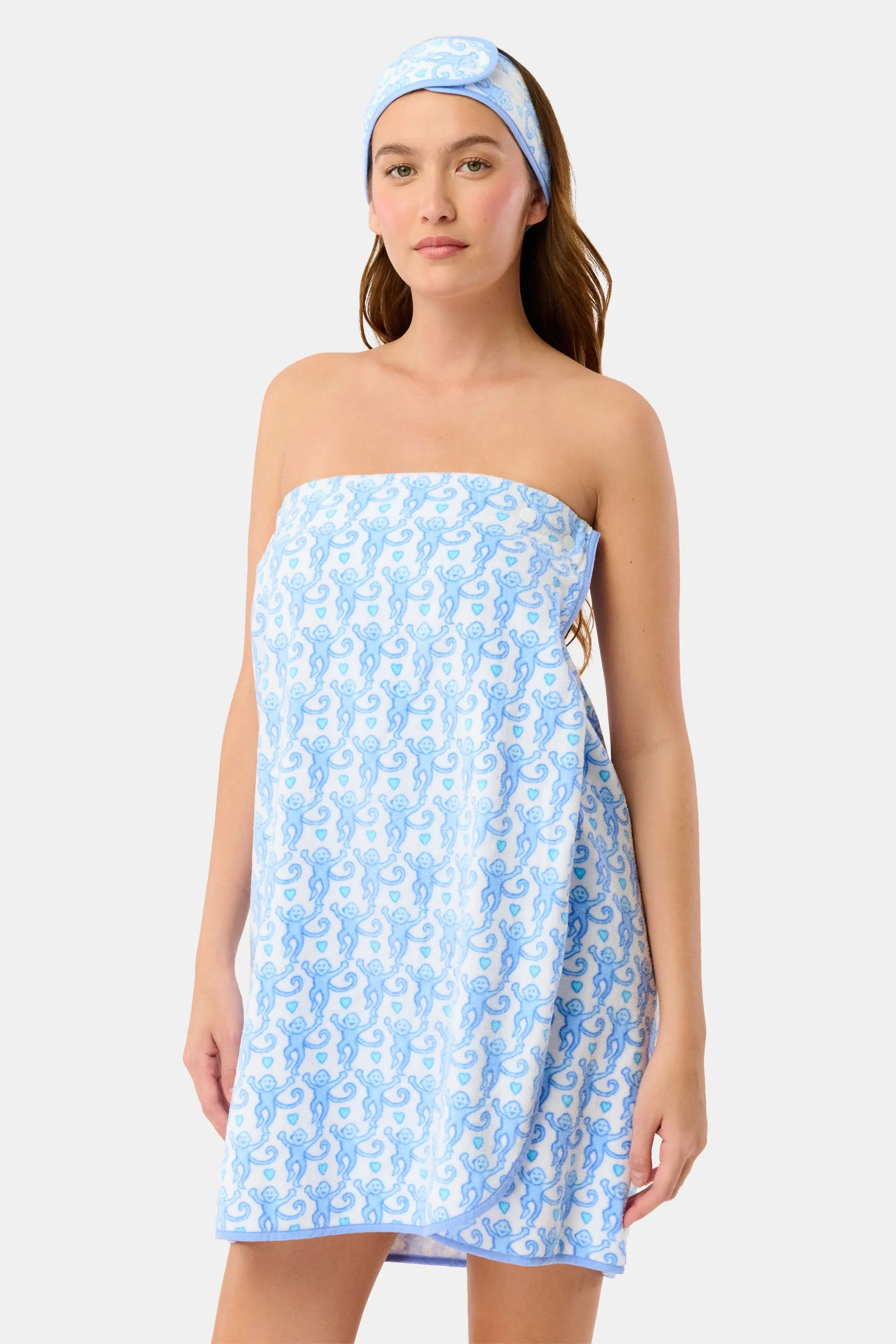 Lovely Monkey Towel Wrap - Image 2