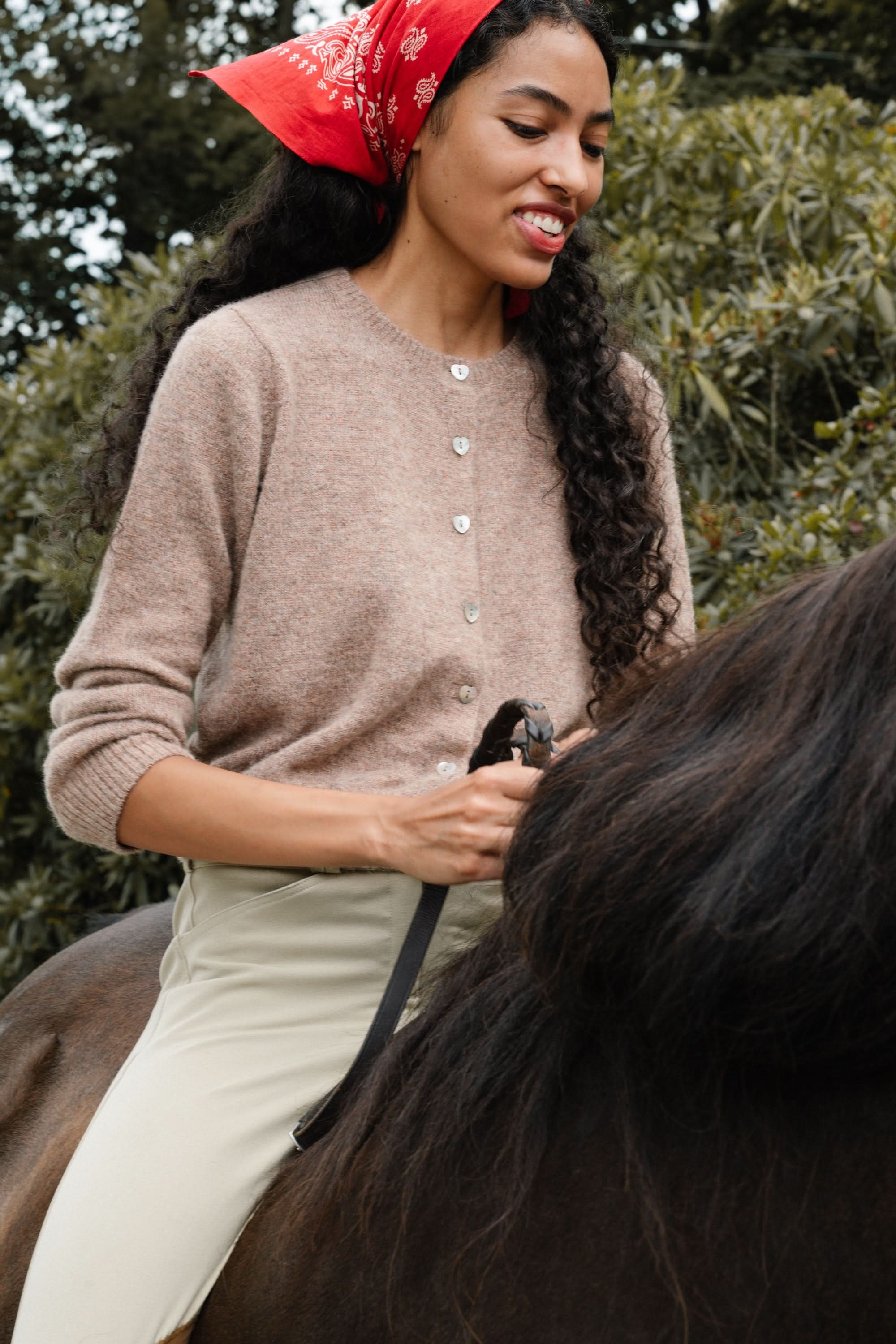 Lurex Shine Moxie Cardigan - Image 2