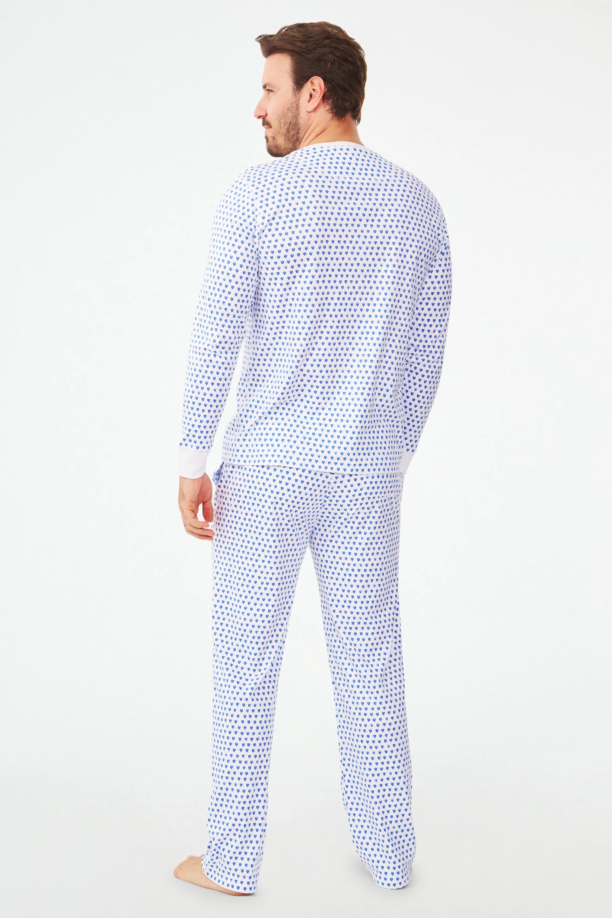 Mens Hearts Spencer Pajamas - Image 10