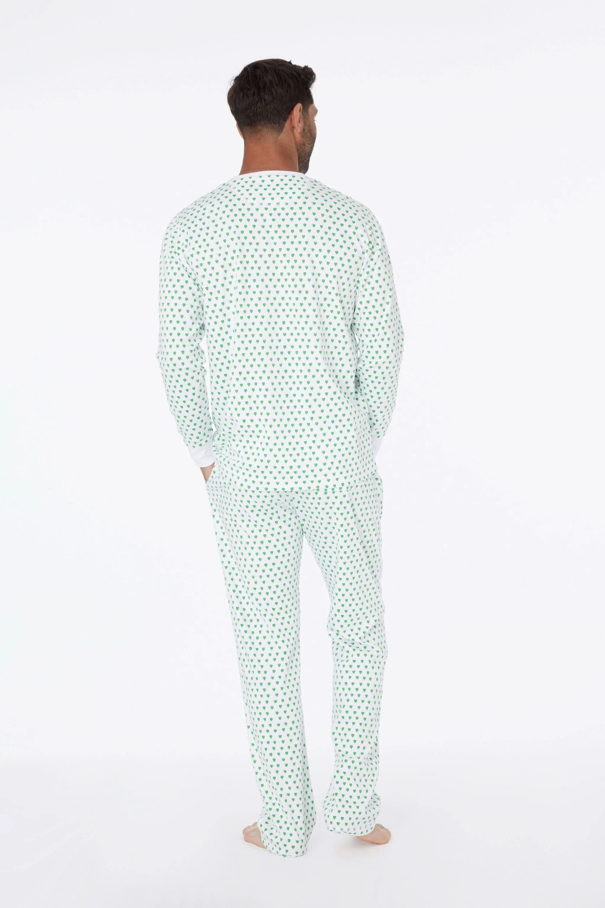 Mens Hearts Spencer Pajamas - Image 5