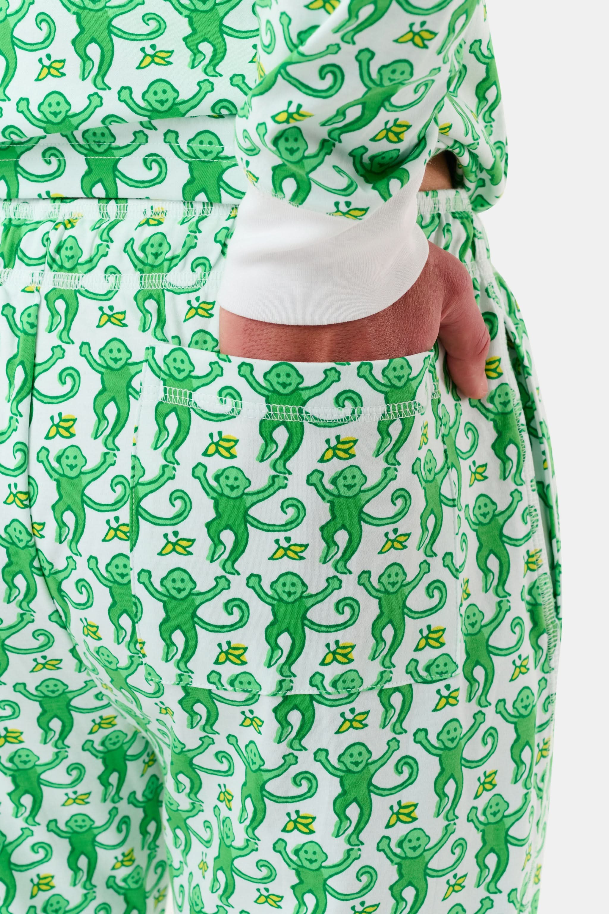 Mens Monkey Spencer Pajamas - Image 7