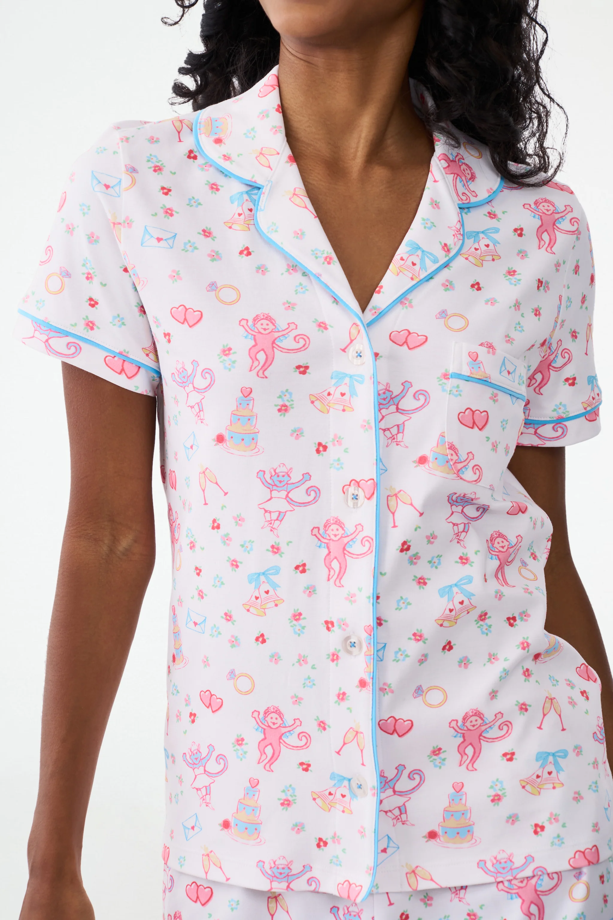 Monkey Said Yes Polo Pajamas - Image 2