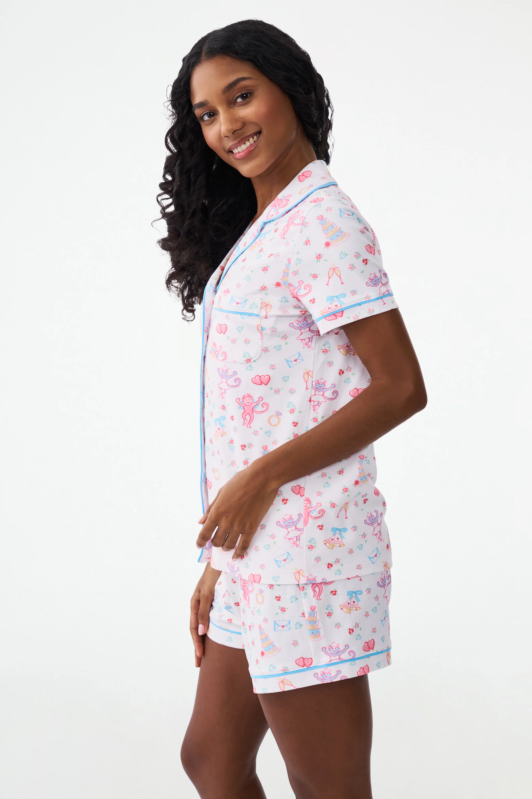 Monkey Said Yes Polo Pajamas - Image 4